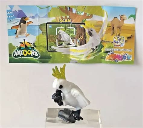 NATOONS KINDER SURPRISE - COCKATOO / GALAH / PARROT VT293 + BPZ Paper £5.59 - PicClick UK