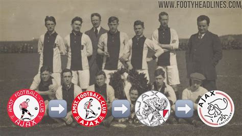 Full AFC Ajax Logo History & Meaning - 21-22 Home Kit To Feature Old Crest? - Footy Headlines