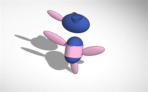 3D design Shiny Porygon-Z (Pokemon) - Tinkercad