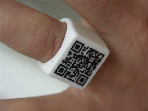 QR Code Ring detail | Flickr - Photo Sharing!