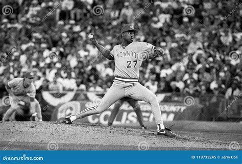 Jose Rijo, Game 4 of the 1990 World Series Editorial Image - Image of ...