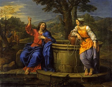 Christ And The Samaritan Woman Painting at PaintingValley.com | Explore collection of Christ And ...