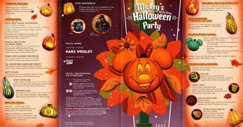 Mickey's Not-So-Scary Halloween Map and Brochure (2020 - 2023 ...