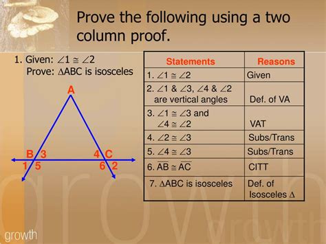 Two Column Proof Examples - payment proof 2020