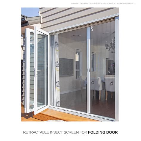 Retractable Insect Screen For Double Doors | SunnyHomes NZ