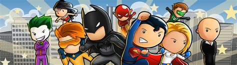 Scribblenauts Unmasked Characters by Sebrego on DeviantArt