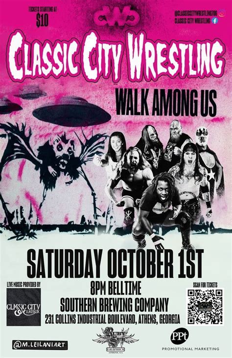 Classic City Wrestling Presents "Walk Among Us" Live! , Southern ...