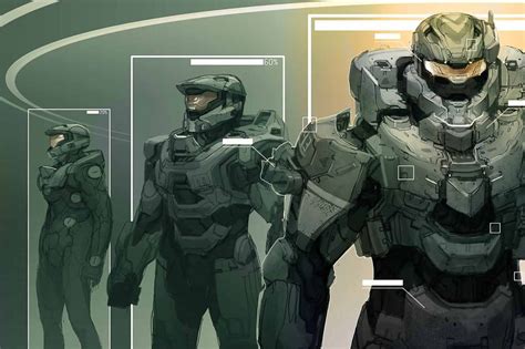 Master Chief's evolution: the concept art of 'Halo 4' | The Verge