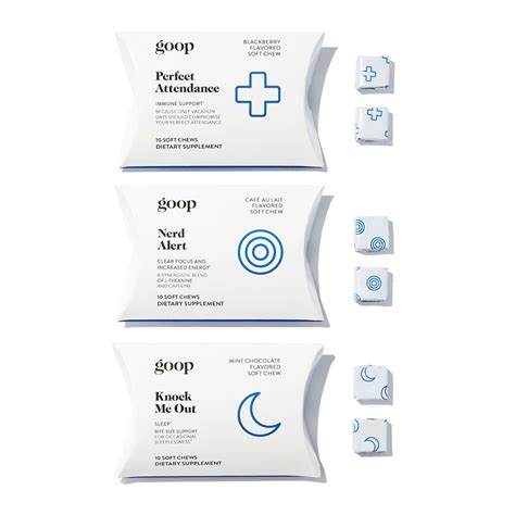 Variety Pack | goop Wellness - Goop Shop | Medicine packaging, Medical packaging, Medical ...