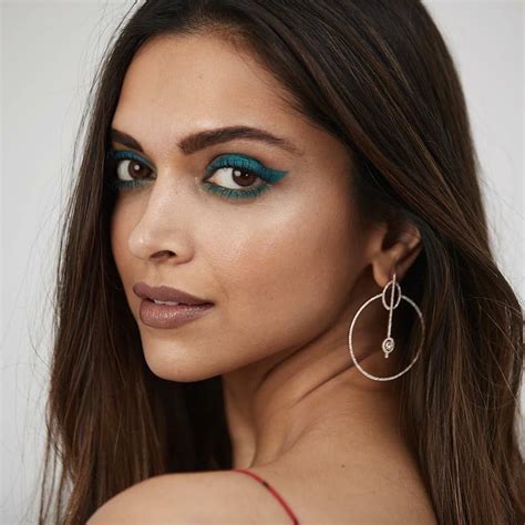 Teal Eye Makeup Inspiration from Deepika Padukone • Keep Me Stylish