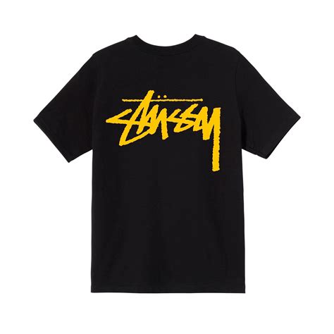 Women's Stussy Classic Stock T-Shirt (Black) - 2903093-BLK - Consortium