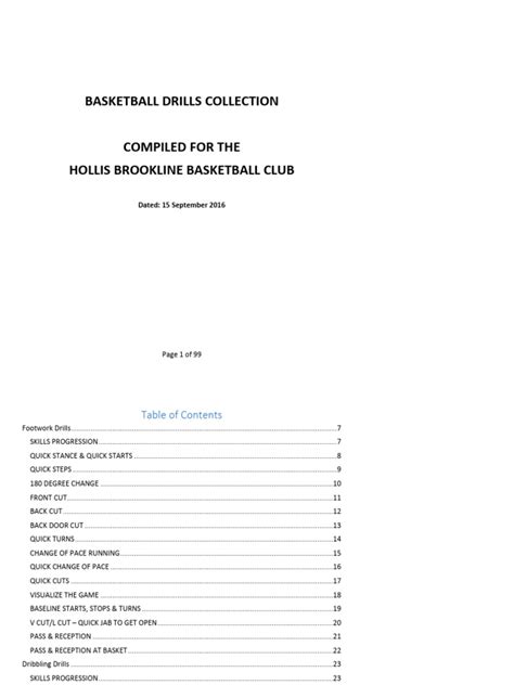 Basketball Drills Collection | PDF | Athletic Sports | Indoor Sports