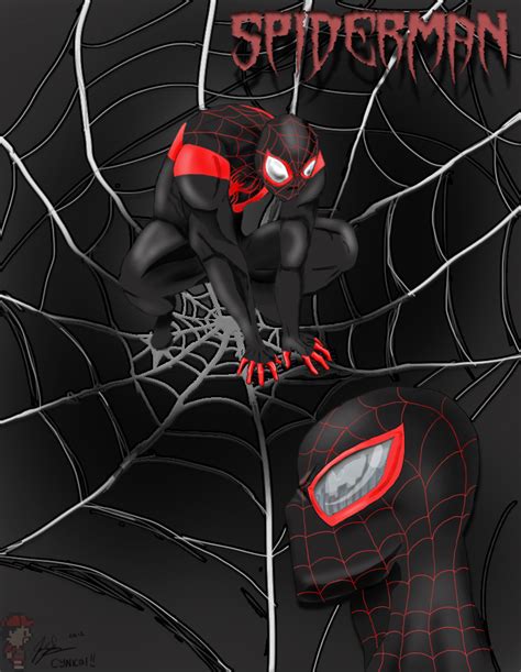 Ultimate Spiderman/ Miles Morales by Cynicism8 on DeviantArt
