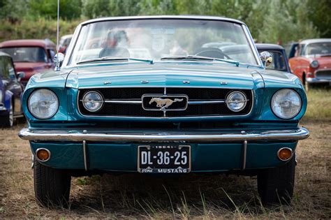 A Parked Vintage Ford Mustang · Free Stock Photo