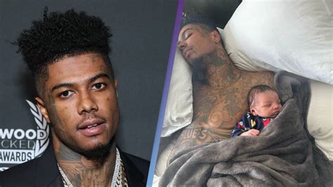 Rapper Blueface claims he was 'hacked' after defending posting picture of his baby son's ...