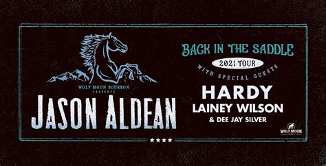 Jason Aldean: BACK IN THE SADDLE TOUR 2021 | TicketsWest