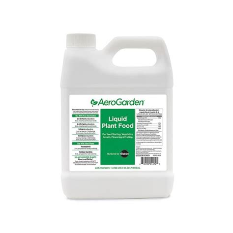 AeroGarden Liquid Plant Food (1 Liter) 970281-0000 - Best Buy