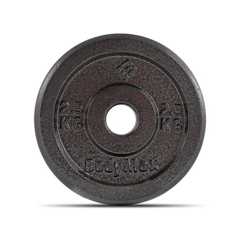 BodyMax Standard Cast Iron Weight Plates - Dark Grey - BodyMax Fitness