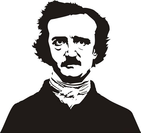 Edgar Allan Poe Stencil by iamwickedstupid on DeviantArt