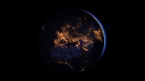 Earth at night - backiee