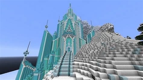 Frozen – Elsa’s Ice Castle – Minecraft Building Inc