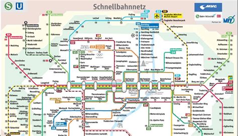 Munich Metro Map - Free Printable Maps