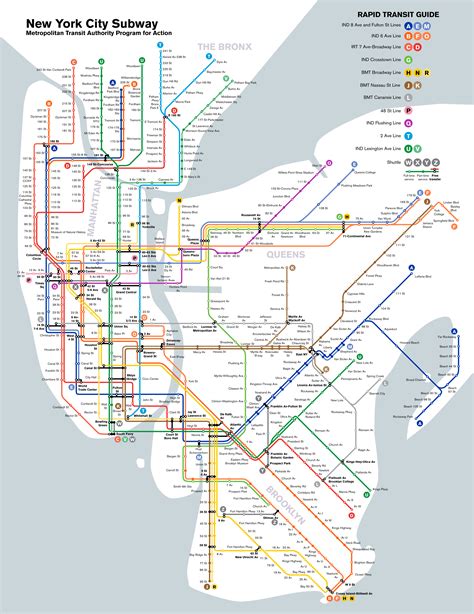 Nyc Subway Map R Train - Map