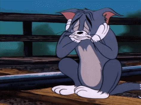 Tom And Jerry Sad GIF - TomAndJerry Tom Sad - Discover & Share GIFs