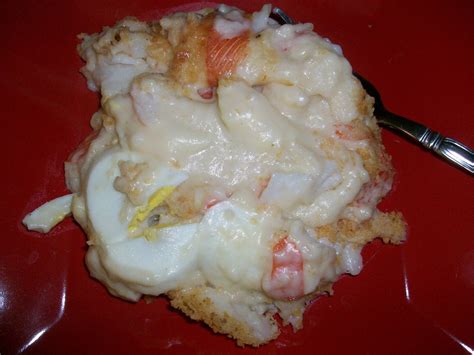 Martha's Recipe Cabinet: Imitation Crab Casserole