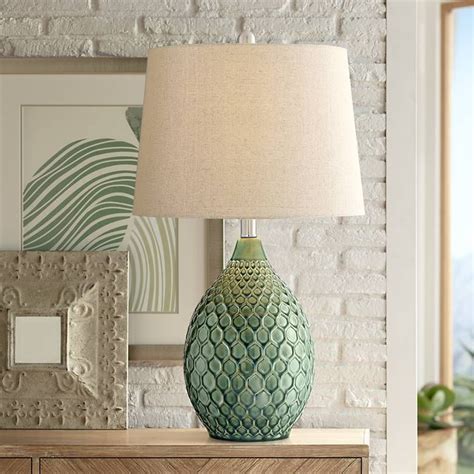 Kate Sea Foam Ceramic Table Lamp by 360 Lighting - #39P50 | Lamps Plus | Ceramic table lamps ...