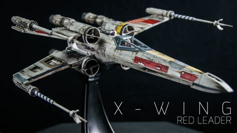 Bandai Star Wars 1/48 X-Wing Moving Edition Model Kit 4K Review (Painted) - YouTube