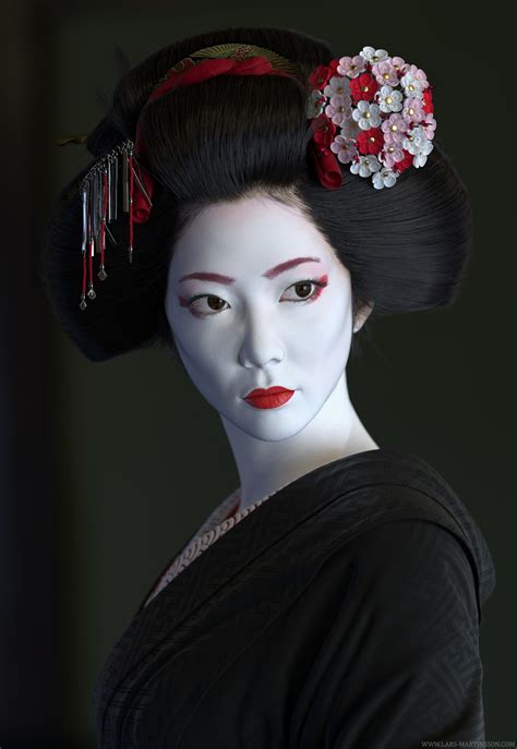 Geisha 🇯🇵 © Lars Martinsson in 2020 | Geisha, Japanse geisha, Modelfotografie