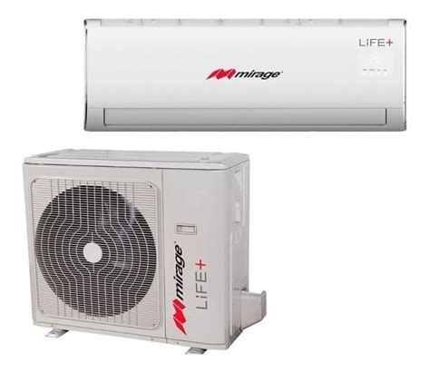 Aire acondicionado Mirage Life+ mini split frío/calor 12000 BTU blanco 110V ELC120Q|CLC120Q ...