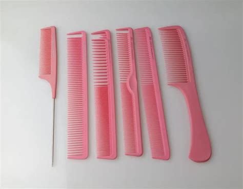 Hair Comb Set Hairdressing Comb Brush Hairstyling Comb Brush Hair Salon ...