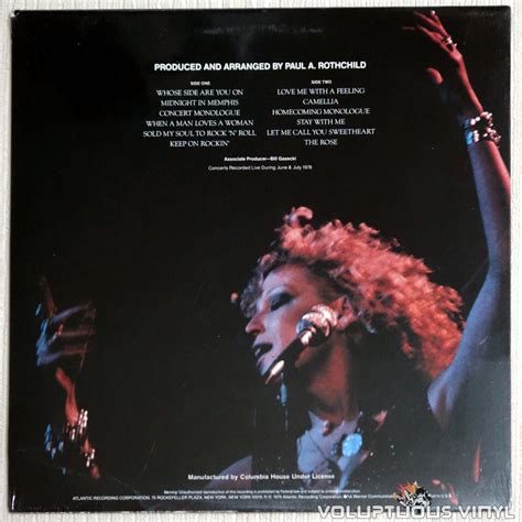 Bette Midler ‎– The Rose Soundtrack (1979) Vinyl, LP, Album, Stereo – Voluptuous Vinyl Records