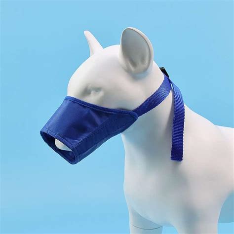 Dog mouth cover adjustable anti bite, anti barking and anti accidental eating dog mask - berupet