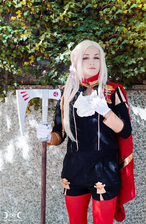 Edelgard Cosplay Close up of her face