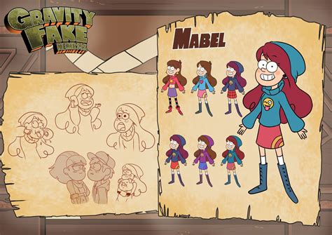 Gravity Falls Season 3 (for the school), Thybaut (RedM) Mascarillus-Rémy on ArtStation at https ...