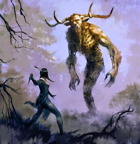 Wendigo from Algonquin mythology. Could play an interesting role in a # ...