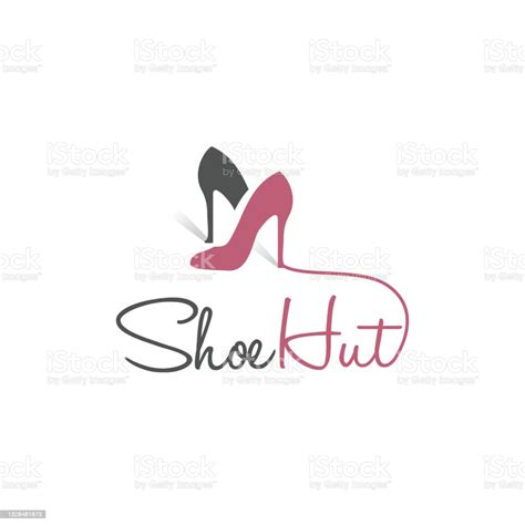 Shoe Hut Vector Logo Design Creative Logo Design Concept For Shoe Store Stock Illustration ...