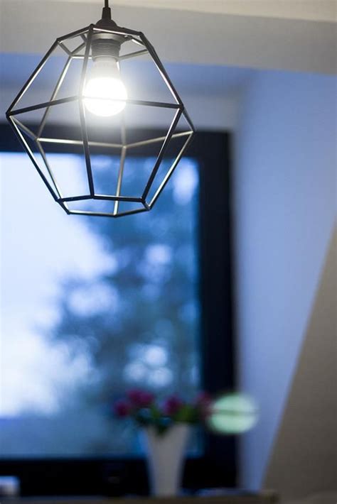 10 snazzy DIY projects you can make for $10 | Geometric pendant light, Pendant light, Diy ...