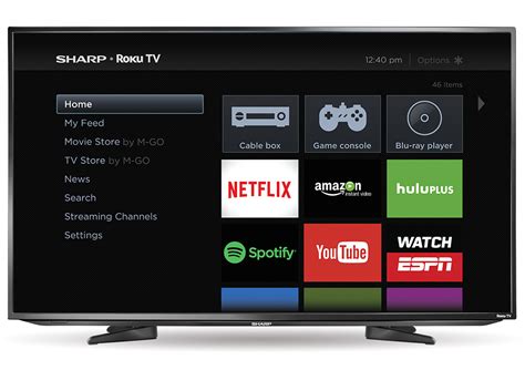 New Sharp TV’s Get Smarter with Pre-installed Roku - Gadizmo.com