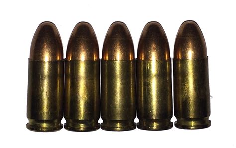 9mm Luger (9x19) - Fakebullets.com