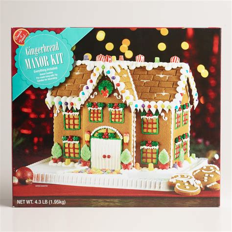 Manor Gingerbread House Kit | Gingerbread house kits, Christmas gingerbread house, Gingerbread house