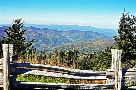 View From Mt. Mitchell Summit Photograph by Lydia Holly