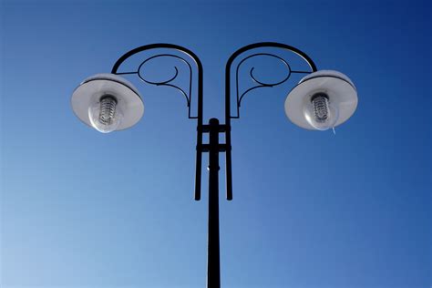 Free Images : sky, street light, lamp post, lighting, circle, street lamp, light fixture, light ...
