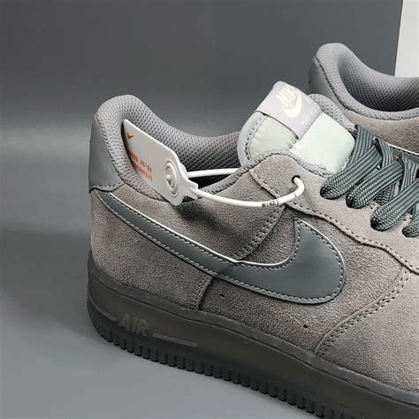 Nike Air Force 1 Low Grey Suede For Sale – The Sole Line