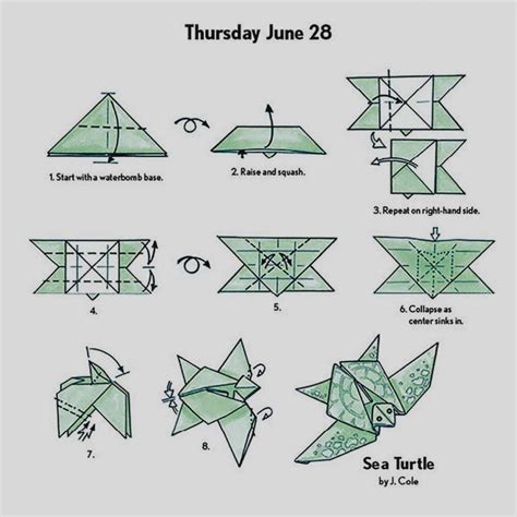 Origami Turtle Easy How To Make An Easy Origami Turtle Step By Step ...