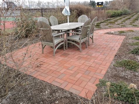 Original Brick Patio Patterns Brick Patio Doylestown Patio | Backyard layout, Patio layout ...