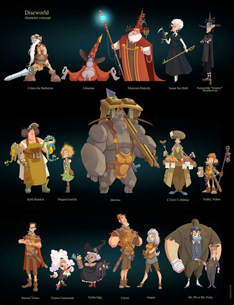 Discworld characters – Artofit